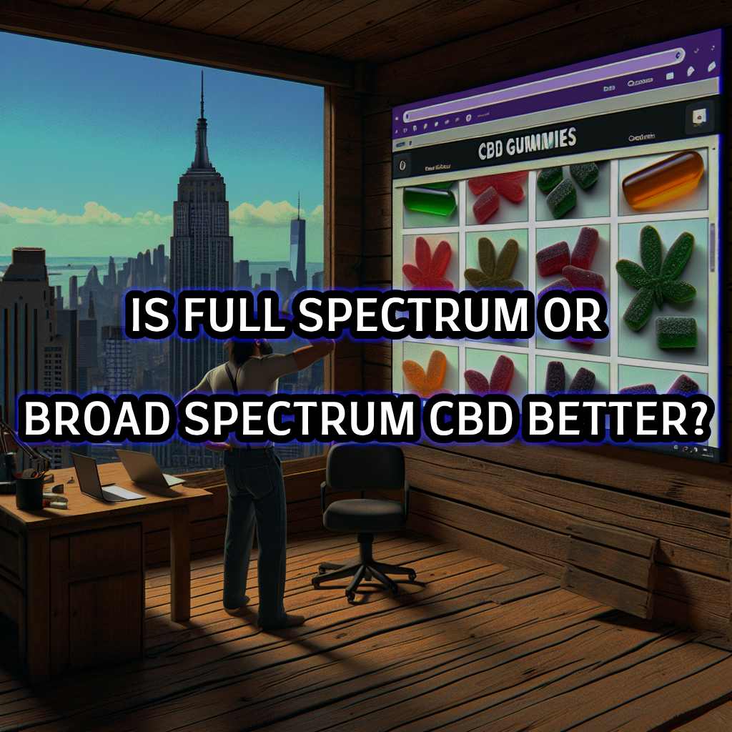 is full spectrum or broad spectrum cbd better