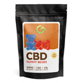 A photo rendering of Good CBD's 20mg CBD gummy bears. 