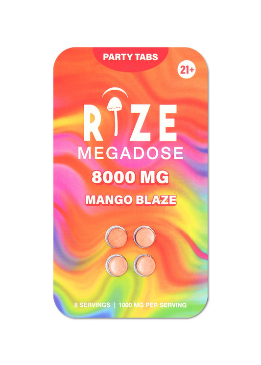 Mango Blaze Mushroom Party Tabs 8000mg