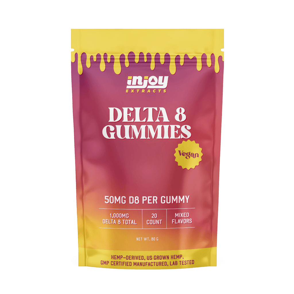50mg Delta 8 gummies come with 20 vegan gummies