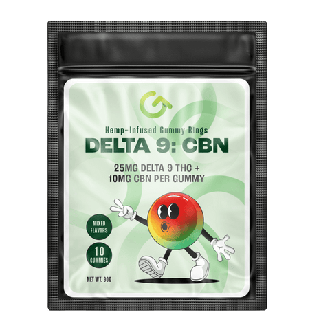 25mg Delta 9 + CBN Gummies
