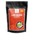 5mg live resin delta 9 hybrid gummies come with 42 gummies per bag