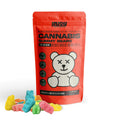 Photo rendering of Injoy Extracts Delta 8 + delta 9 gummy bears with 130 Delta 8/9 gummies per bag.