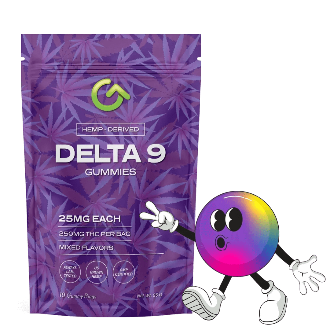 25mg Delta 9 Gummy Rings