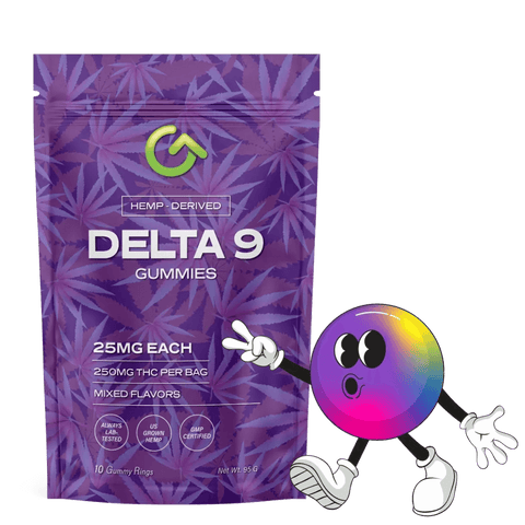 25mg Delta 9 Gummy Rings