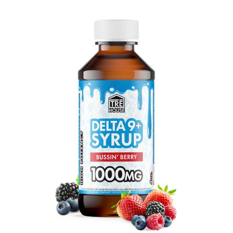 THC Syrup - 1000mg Bussin Berry
