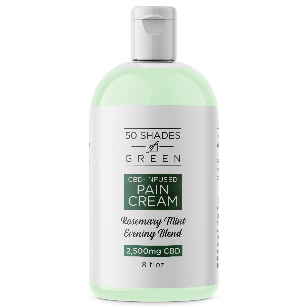 50 Shades of Green | CBD Pain Cream | 2500mg