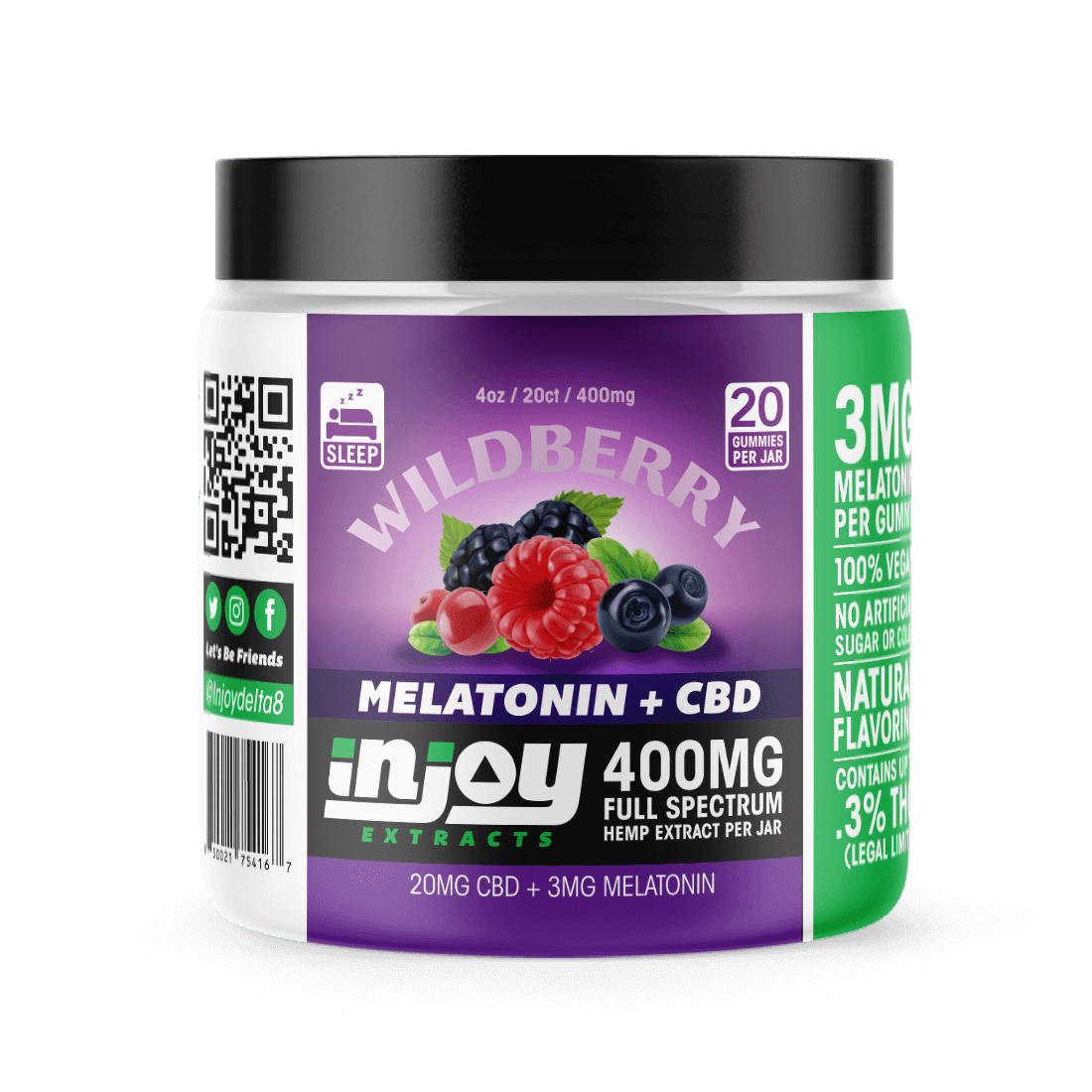 Injoy Extracts | CBD Melatonin Gummies